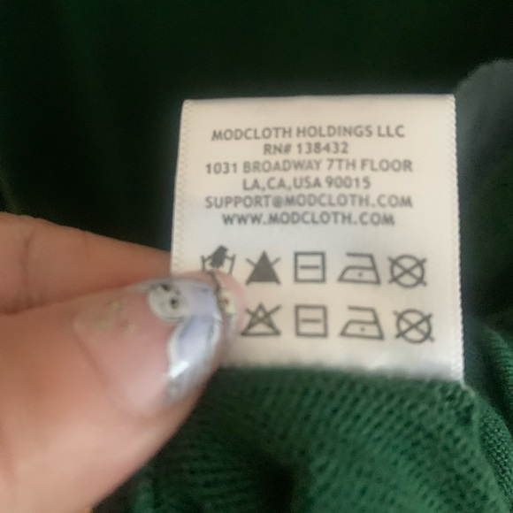 Modcloth retro daisy sweater dress - Picture 3 of 10